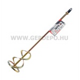 Yato keverőszár (habarcs) M14 befogás, dupla spirál - 120x600 mm (15-25 kg)