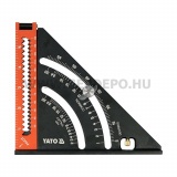 Yato alumínium talpas derékszögű vonalzó - 290x185 mm