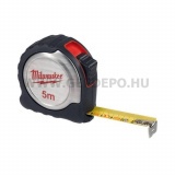 Milwaukee mérőszalag, metrikus - 5 m / 19 mm