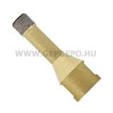 Abraboro GOLD PRÉMIUM csempe és kerámiafúró gyémántbevonattal, M14, 6 mm