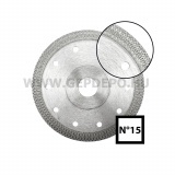 Abraboro csempevágó gyémánttárcsa No.15 f:22,23, 125 mm
