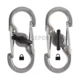 Nite Ize S-Biner MicroLock acél karabiner csomag - 2 db, acél