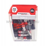 Milwaukee Shockwave Impact Duty torx bit T20x25 mm - 25 db