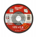 Milwaukee SCS 42/125 PRO+ vékony fém vágótárcsa f:22,2, 0,8x125 mm