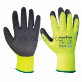Portwest A140 - Thermal latex mártott kesztyű "M"