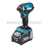 Makita TW004GD201 akkus ütvecsavarbehajtó 1/2" MakPac kofferben 40V max XGT