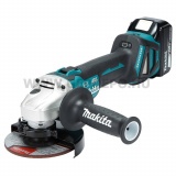 Makita DGA513RTJ akkus sarokcsiszoló MAKPAC kofferben