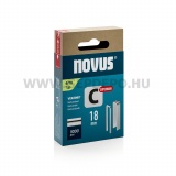Novus C 4 keskeny tűzőkapocs 18 mm 1000 db