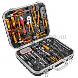 NEO TOOLS szigetelt szerszámkészlet 108db, kofferben