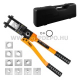 NEO TOOLS hidraulikus krimpelő-, érvéghüvelyfogó, 16-300mm, 12t