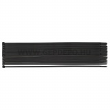 NEO TOOLS kábelkötegelő, gyorskötöző, extreme, uv álló, fekete, 3,6x300mm, 100db/cs