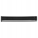 NEO TOOLS kábelkötegelő, gyorskötöző, extreme, uv álló, fekete, 4,8x300mm, 20db/cs