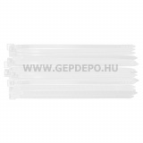NEO TOOLS kábelkötegelő, gyorskötöző, extreme, uv álló, fehér, 7,6x200mm, 50db/cs