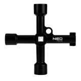 NEO TOOLS univerzális kulcs, gépészeti szekrényekhez