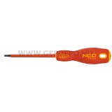NEO TOOLS csavarhúzó szigetelt, 1000V, T25 x 125mm