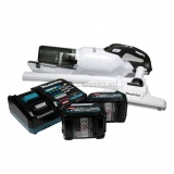 Makita CL003GD203 akkus porszívó fehér ciklon tartályos 40V max XGT BL (használt-garanciális)