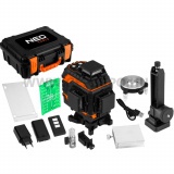 NEO TOOLS 4x360° önbeálló keresztvonal lézer készlet