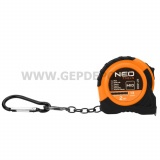 NEO TOOLS mini mérőszalag 2m/13mm