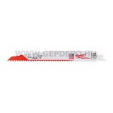 Milwaukee Sawzall Heavy Duty AX bontó orrfűrészlap SZEGES FA TPI:5, 230 mm