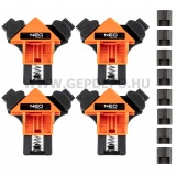NEO TOOLS sarokszorító készlet 4 részes