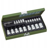 PROXXON Torx dugókulcs készlet 1/4", 1/2" 24db-os (23102)