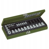 PROXXON Torx dugókulcs készlet 1/4", 1/2" 29db-os (23103)