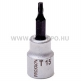 PROXXON Torx dugókulcs bitfejjel 3/8", TX15x50mm (23582)