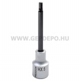 PROXXON Imbusz dugókulcs bitfejjel 1/2", HX5x100mm (23484)