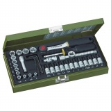 PROXXON Dugókulcs készlet 1/4", 4-13mm, 36db-os (23080)