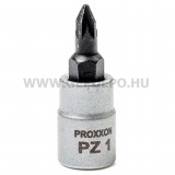 PROXXON Dugókulcs bitfejjel 1/4", PZ1x33mm (23733)