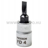 PROXXON Dugókulcs bitfejjel 1/4", lapos, FD4x33mm (23737)