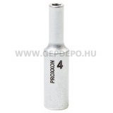 PROXXON Dugókulcs 1/4", hosszított, 4x50mm (23767)