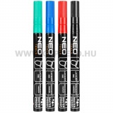 NEO TOOLS színes jelölőfilc, normál hegyű 4db