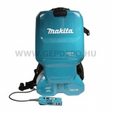 Makita DVC665Z akkus háti porszívó géptest (használt garanciális)