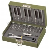 PROXXON Bitkészlet racsnis hajtókarral 1/4" (23109)