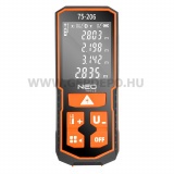 NEO TOOLS lézeres távolságmérő 100 méteres hatótáv