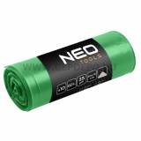NEO TOOLS szemeteszsák 60L 60x70cm húzószalagos 10db