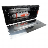 Diatech fogazott glettvas készlet - 130 x 280 mm, 8 részes