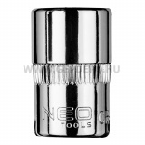 Neo CrV dugókulcs 13mm 3/8", hatlapú