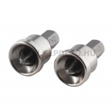 wolfcraft 2db csavarozó bit Solid 25mm Philips PH2 gipszkartonhoz mélységstopos