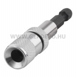 wolfcraft Mágneses bittartó mélységrögzítövel, 72mm