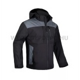Procera Voyager softshell kapucnis kabát - fekete M