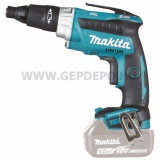 Makita DFS251Z akkus csavarbehajtó géptest BEMUTATÓ DARAB