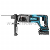 Makita DHR241RTJ SDS-Plus fúró-vésőkalapács MAKPAC kofferben