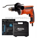 Makita MT M8100KX2 ütvefúró 25 részes tartozék készlettel