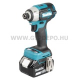 Makita DTD201RTJ ütvecsavarbehajtó 1/4 18V LXT BL XPT