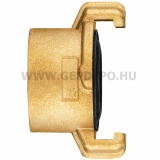 NEO Réz gyorscsatlakozó, belső menetes, körmös, bajonett záras 1"