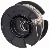 Makita betonacél kötöző huzal 1,8 mm x 100 m 16 Ga Rozsdamentes kötöződrót TR001G-hez (32 db)