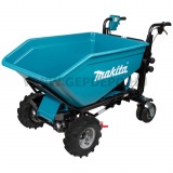 Makita DCU602Z akkus anyagmozgató talicska billencs felépítménnyel 300 kg 2x18V LXT BL XPT
