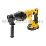 DeWALT 18V XR Li-ion  akkumulátoros SDS-PLUS fúró-vésőkalapács kofferben